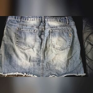 Jean Mini Skirt